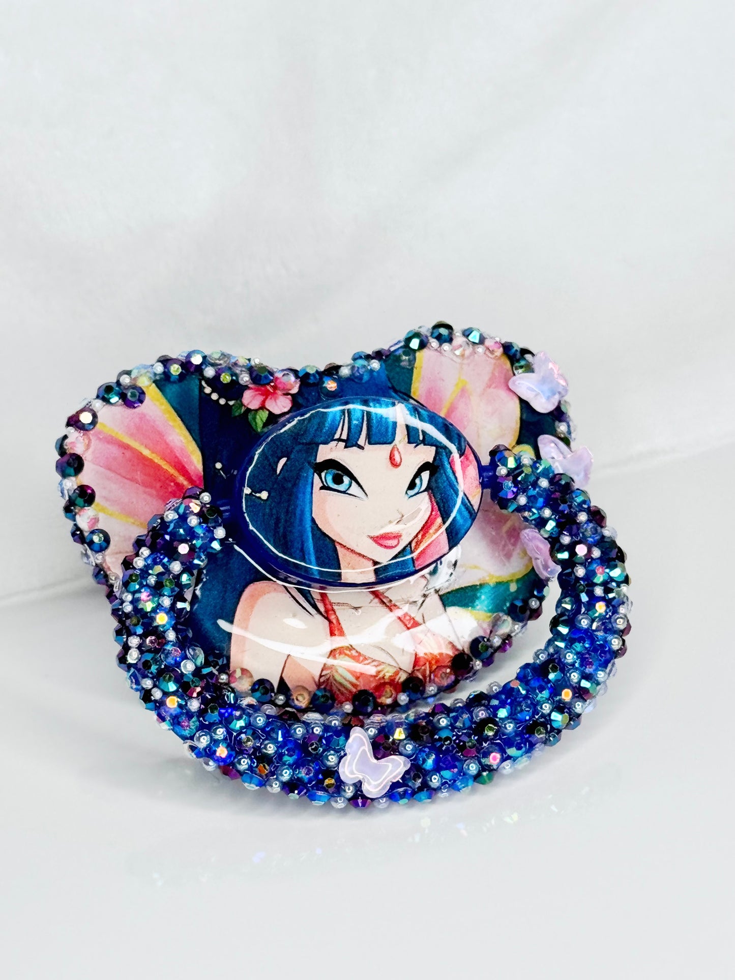 Fairy magic adult sized vinyl image adult pacifier