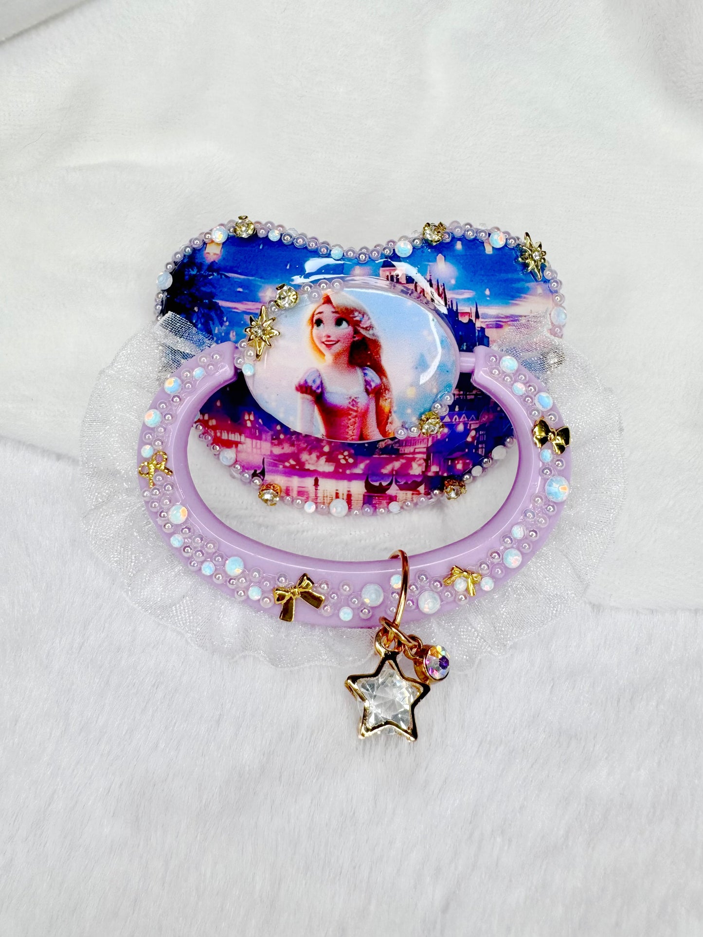 Rapunzel adult pacifier