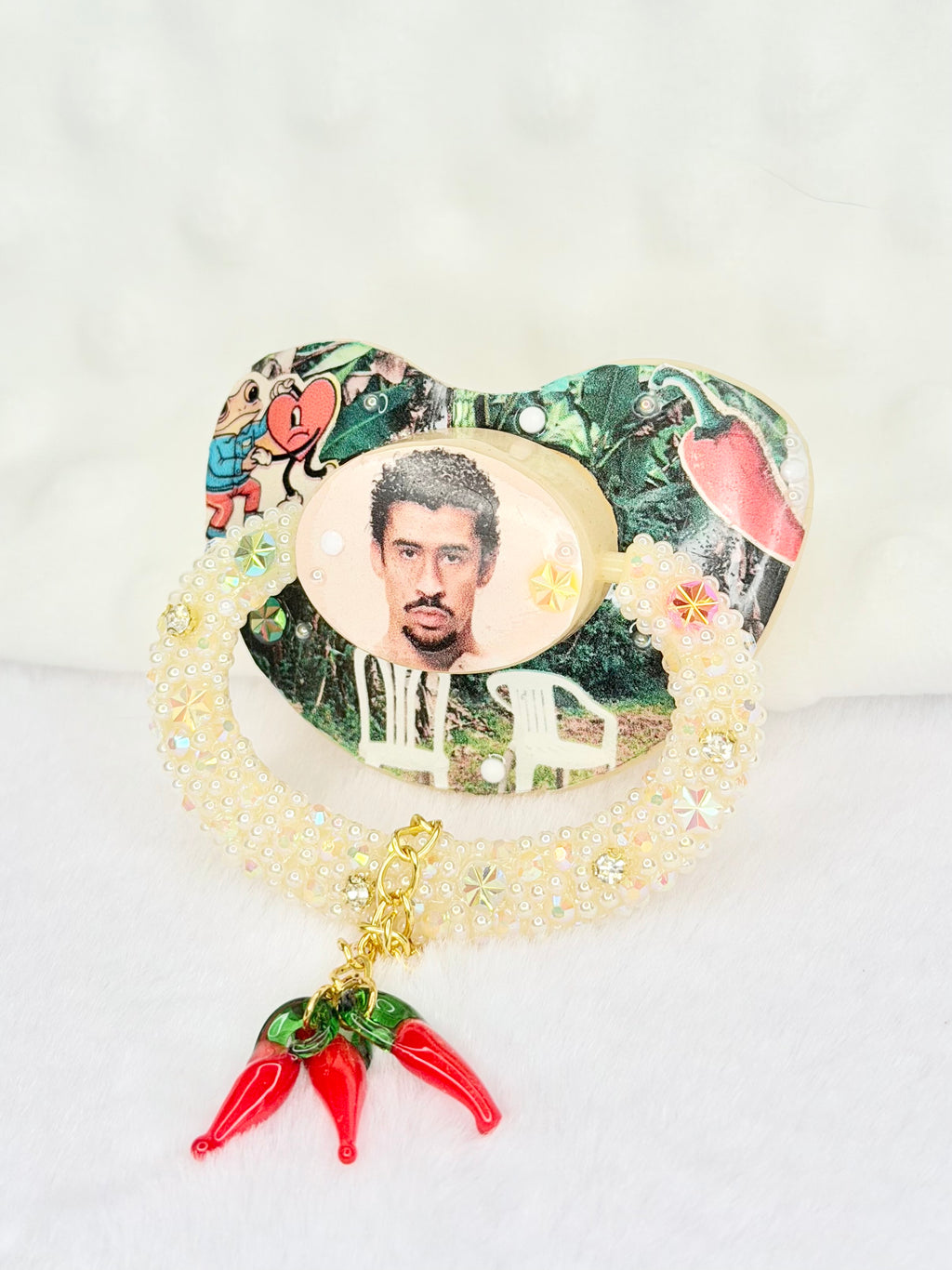 Bad bunny adult image pacifier