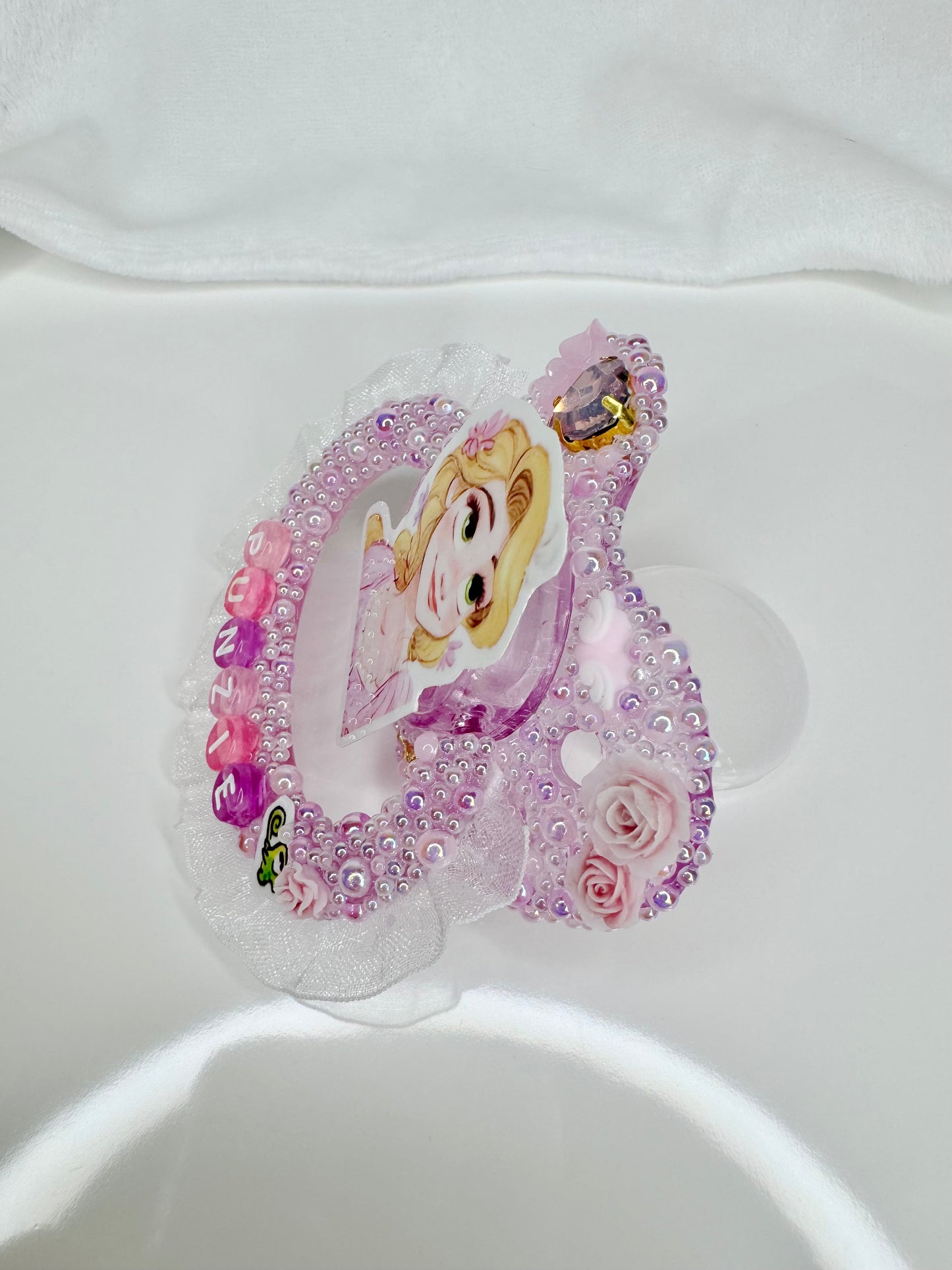 Lost princess Rapunzel pacifier