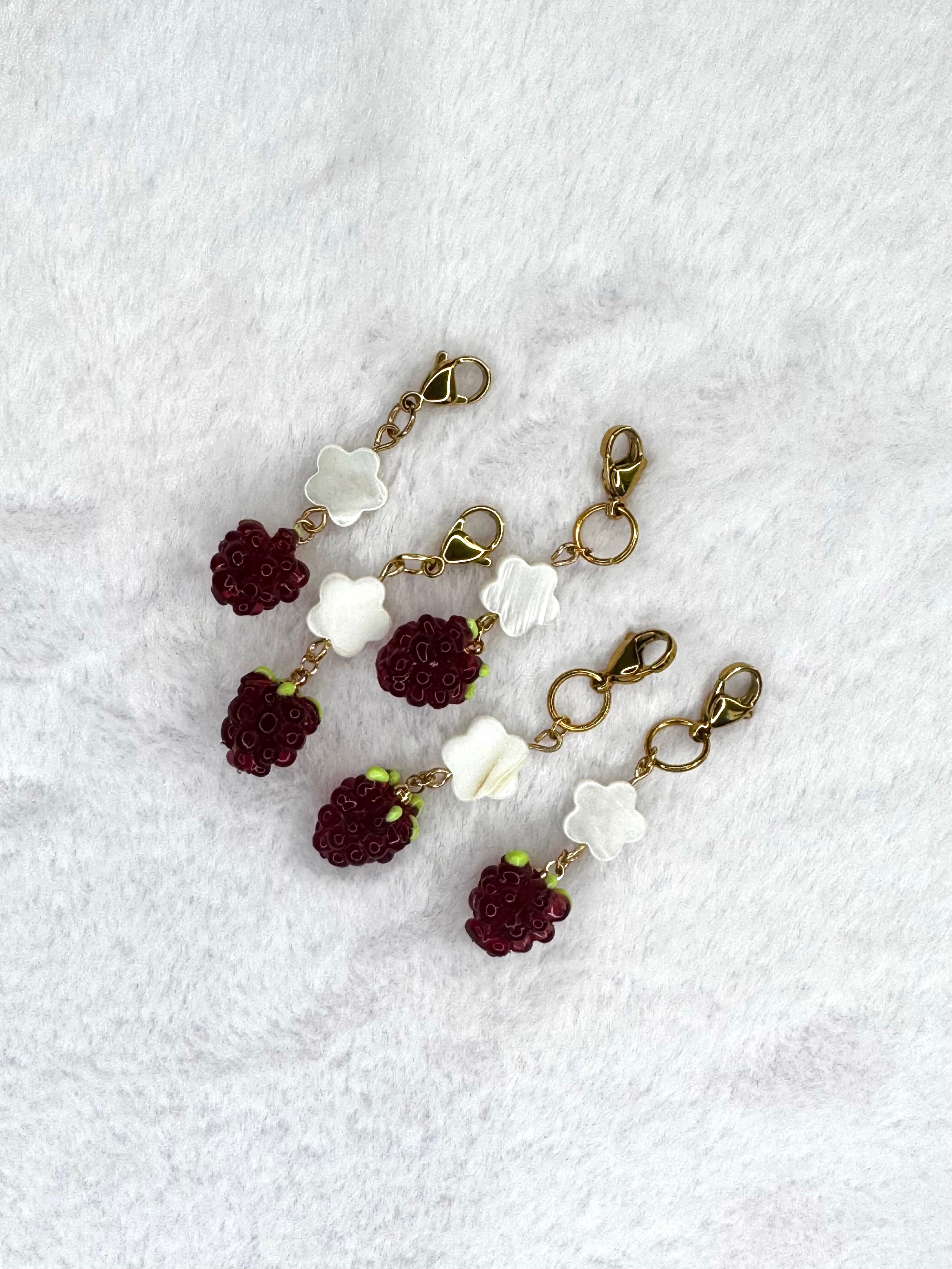 Raspberry charms