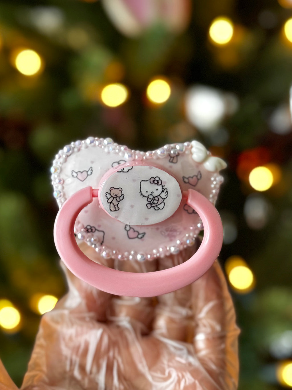 Hello kitty image adult pacifier