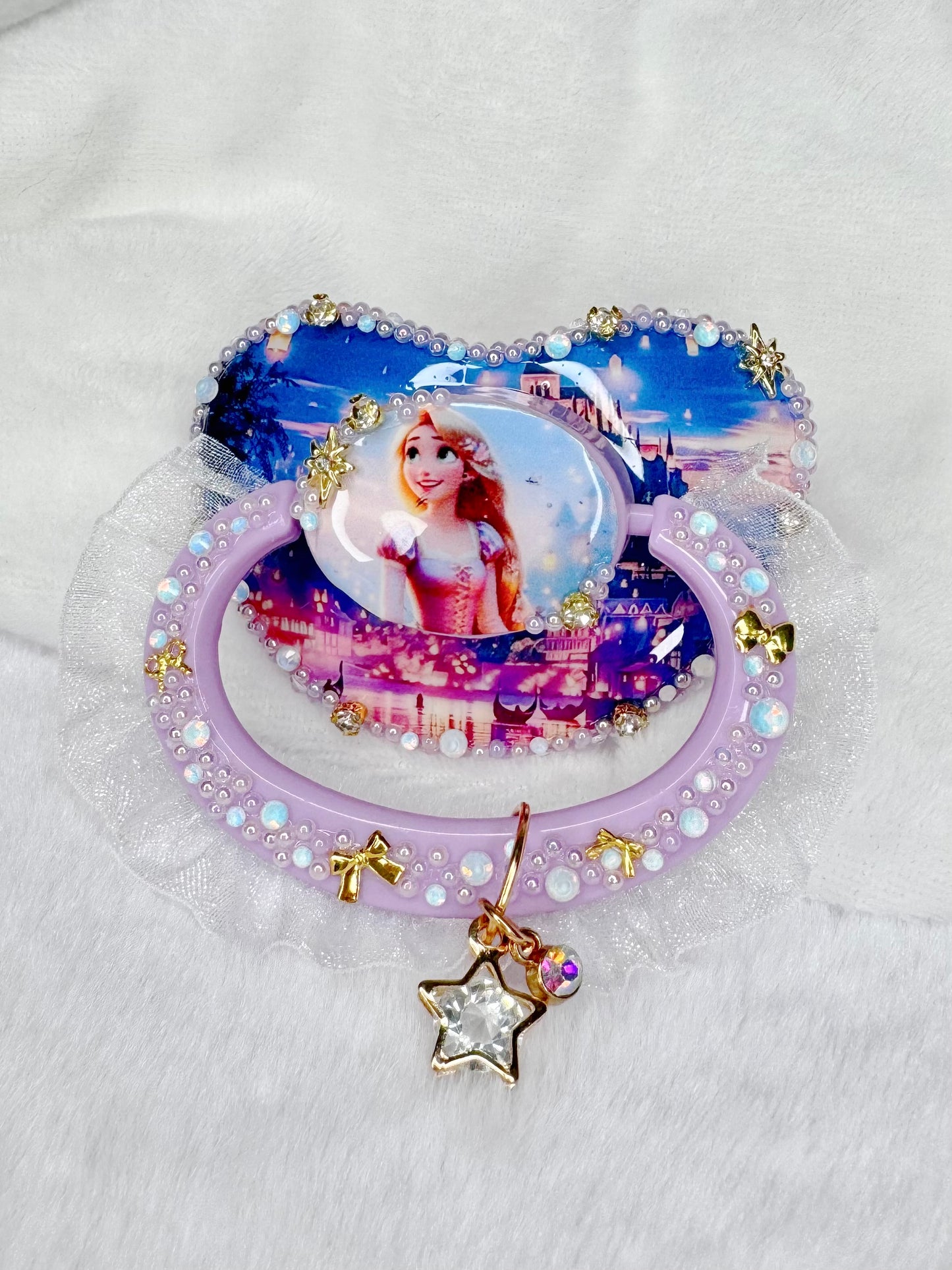 Rapunzel adult pacifier