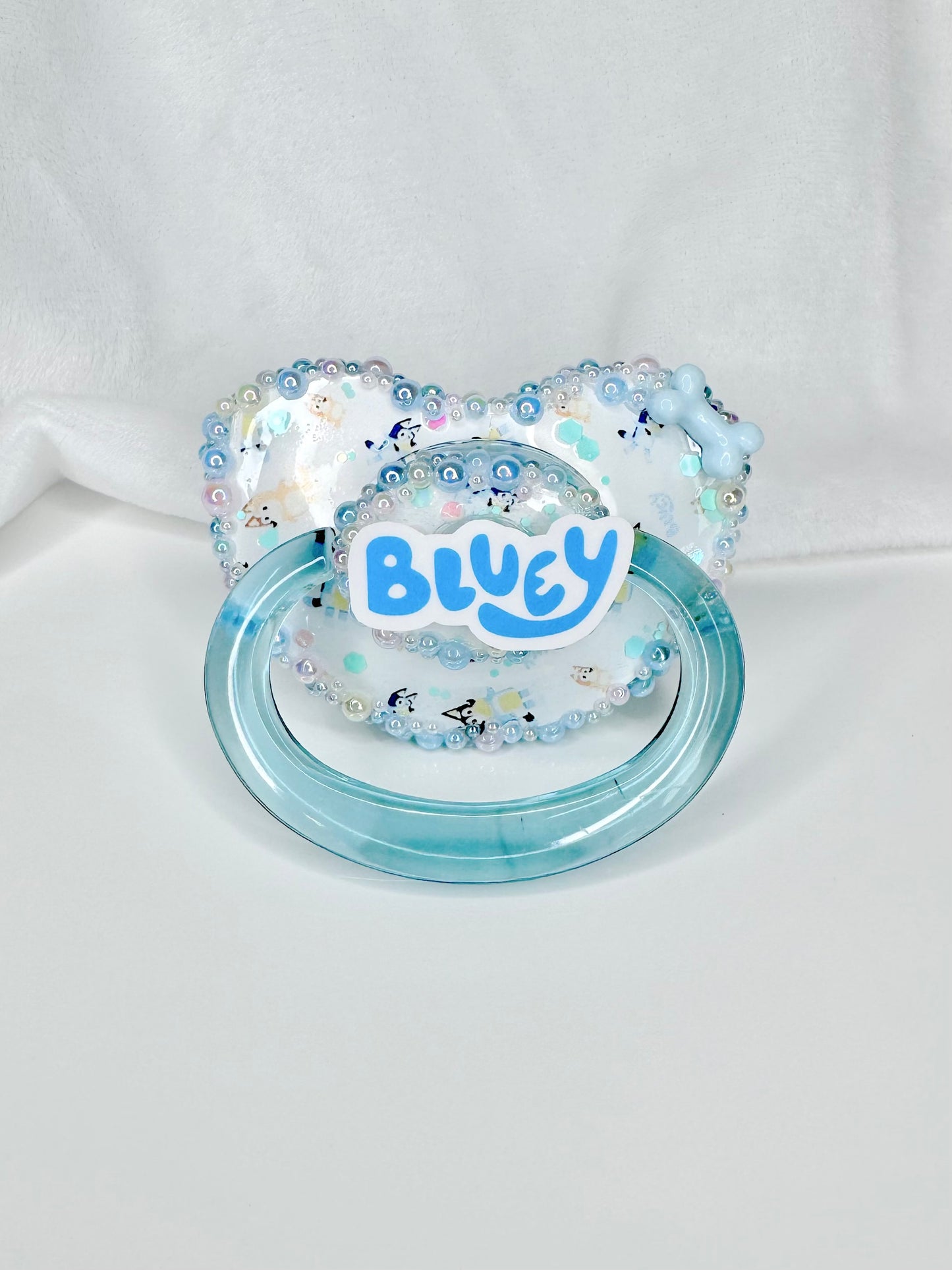 Bluey image pacifier