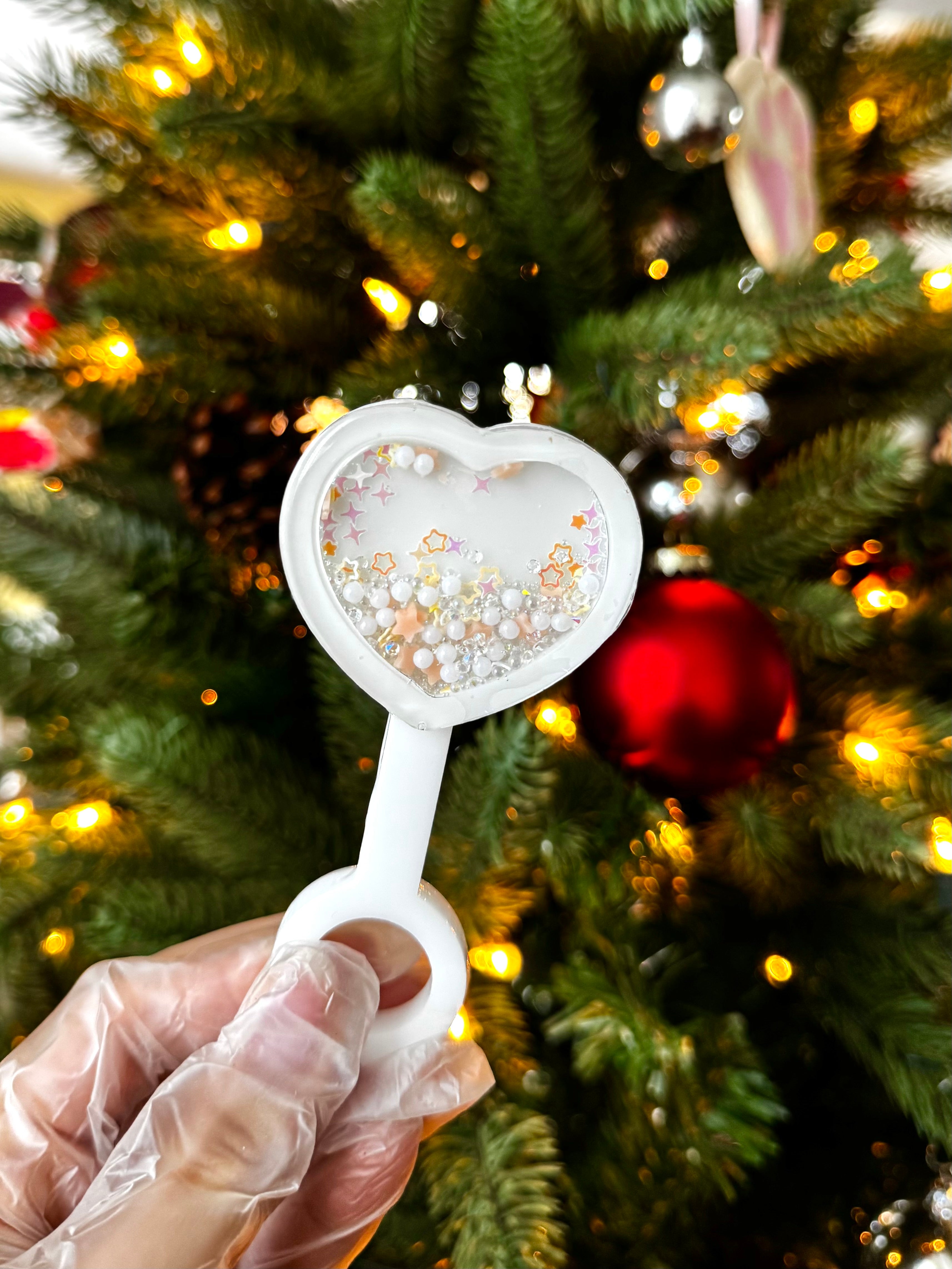 Ducklings resin rattle