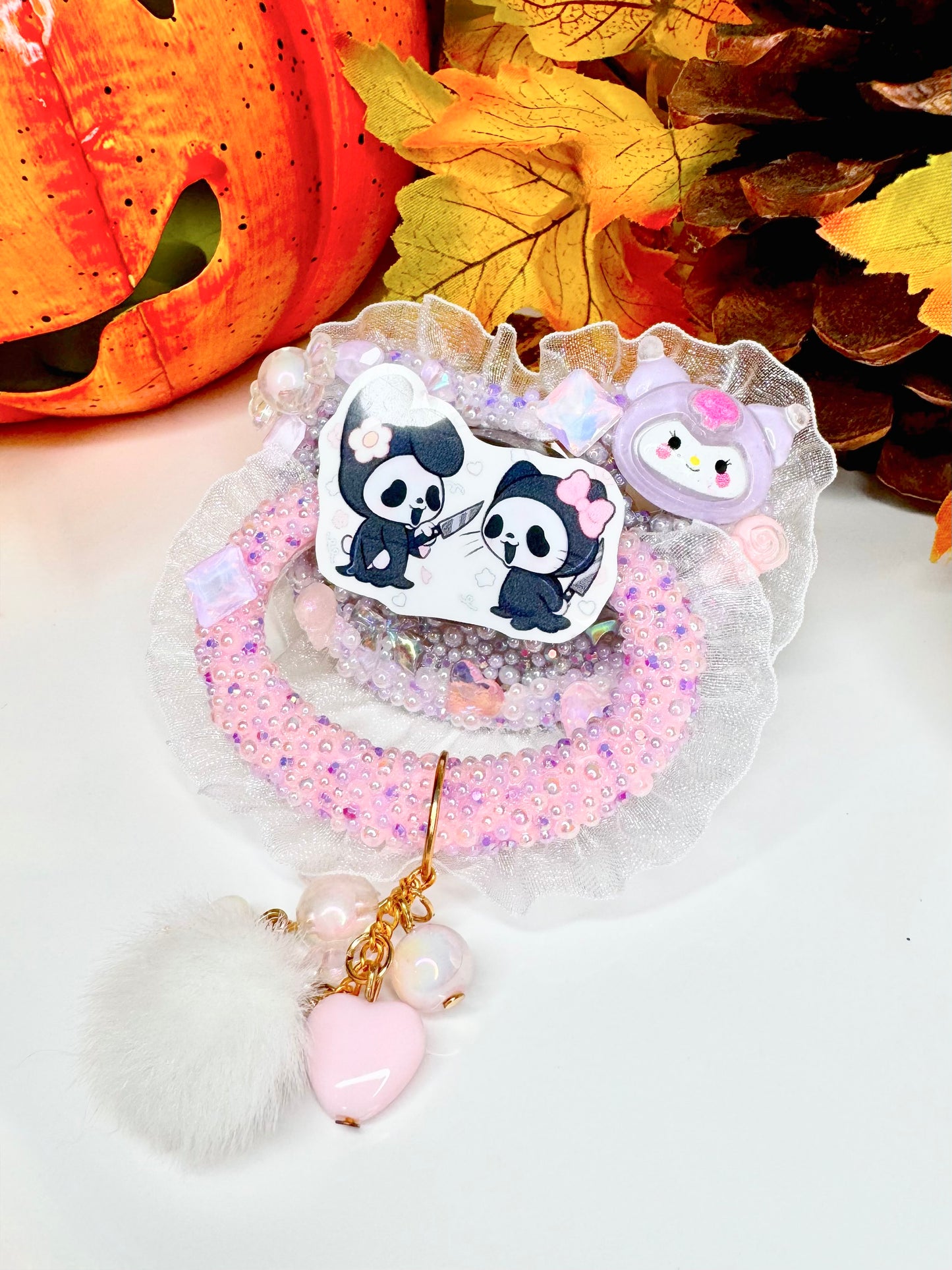 Ghost face Sanrio adult pacifier