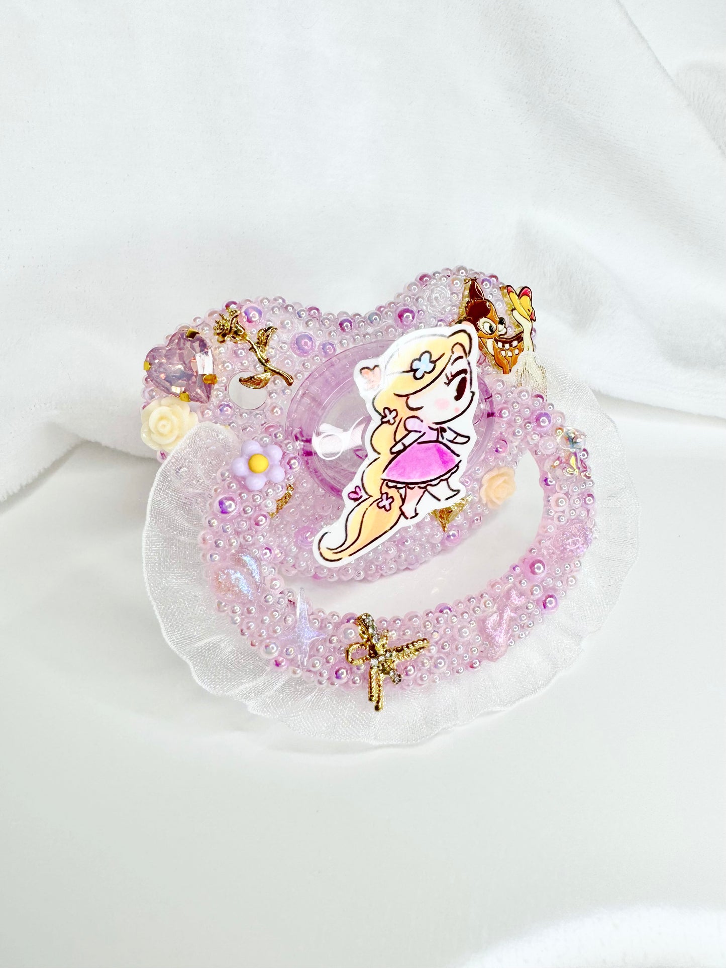 Little rapunzel adult pacifier