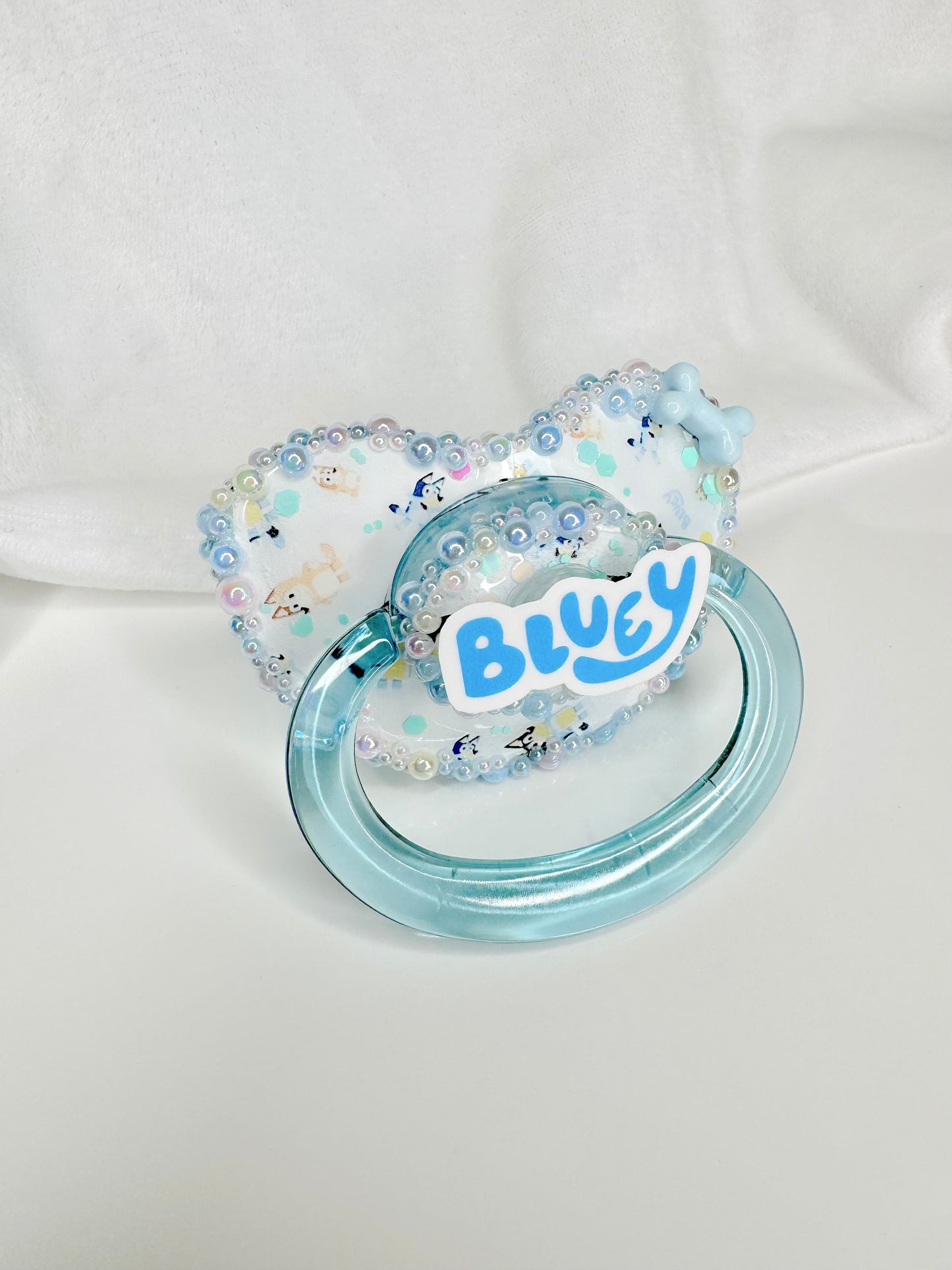 Bluey image pacifier