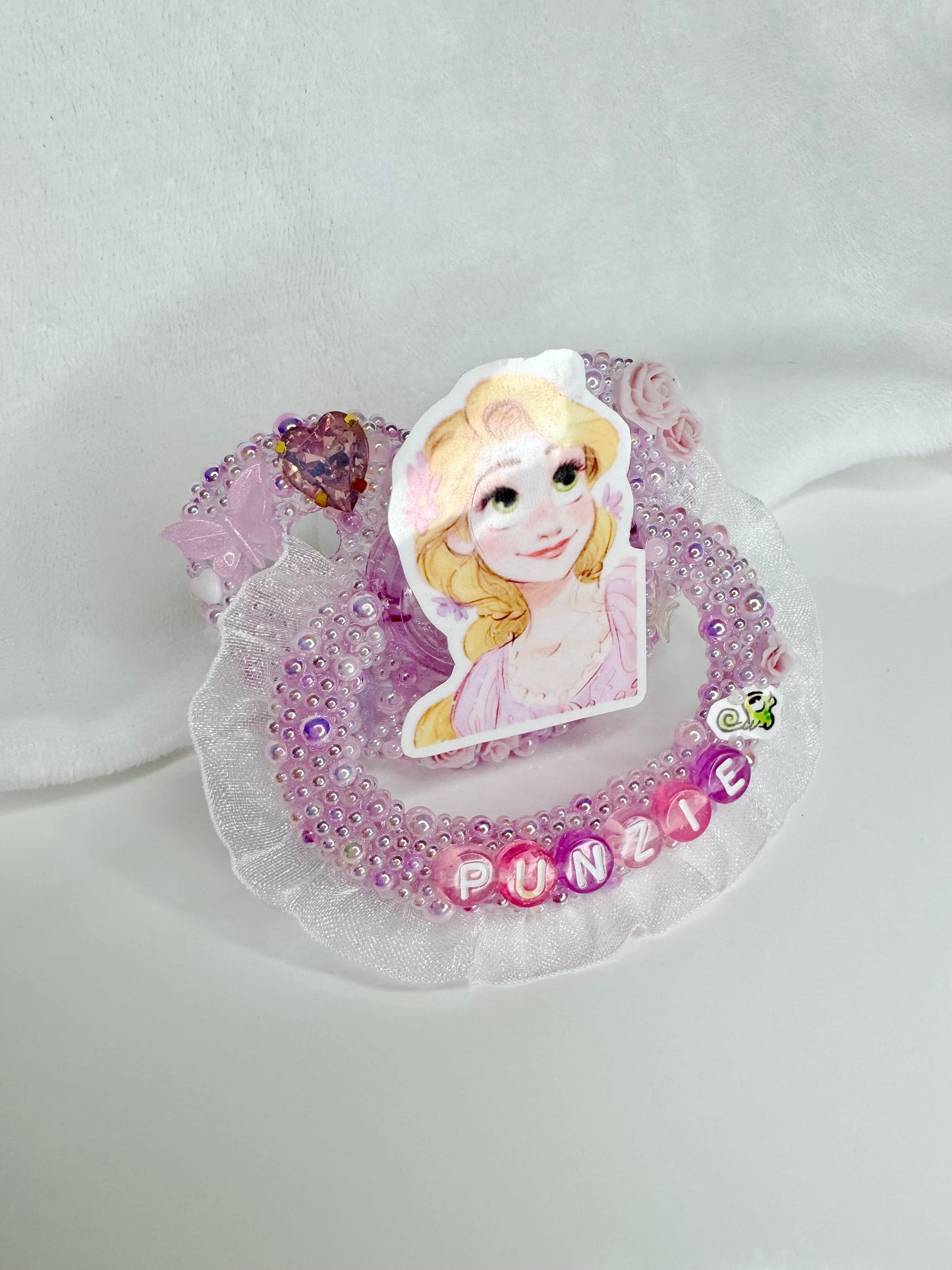 Lost princess Rapunzel pacifier