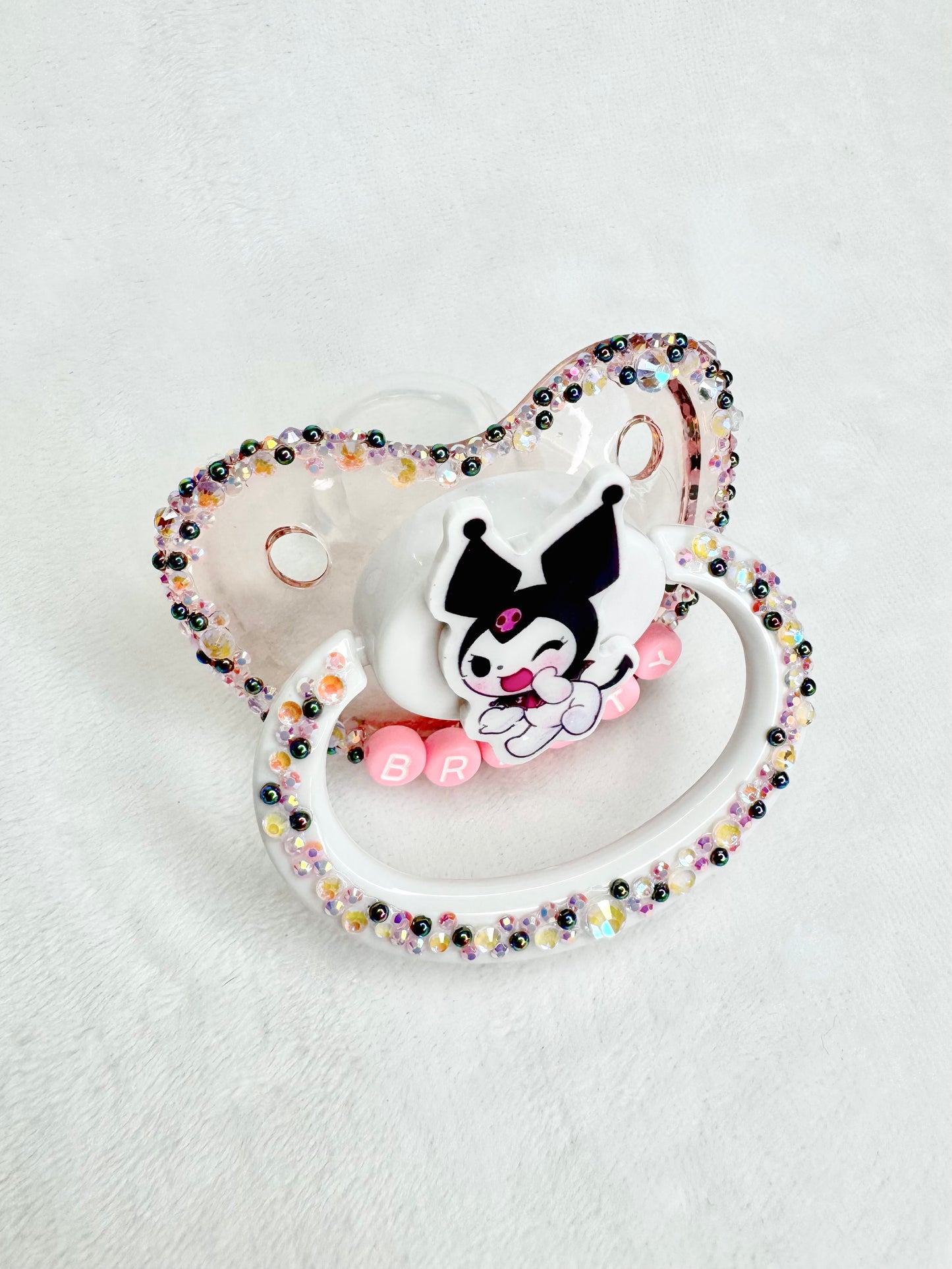 Bratty Kuromi adult pacifier