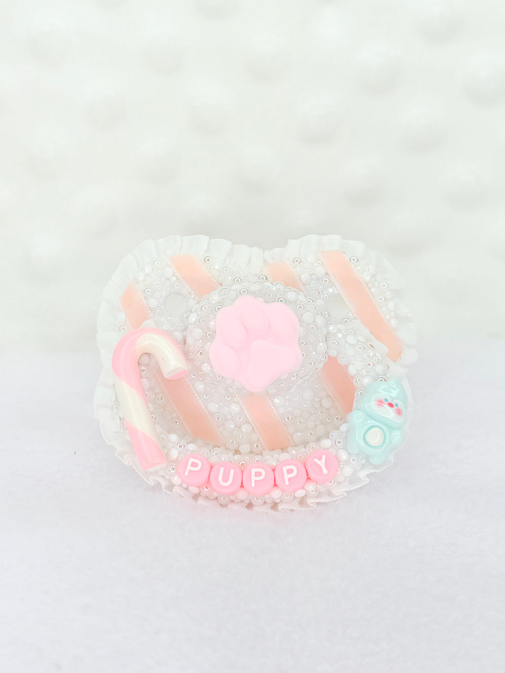 Puppy paws spinning centre adult pacifier