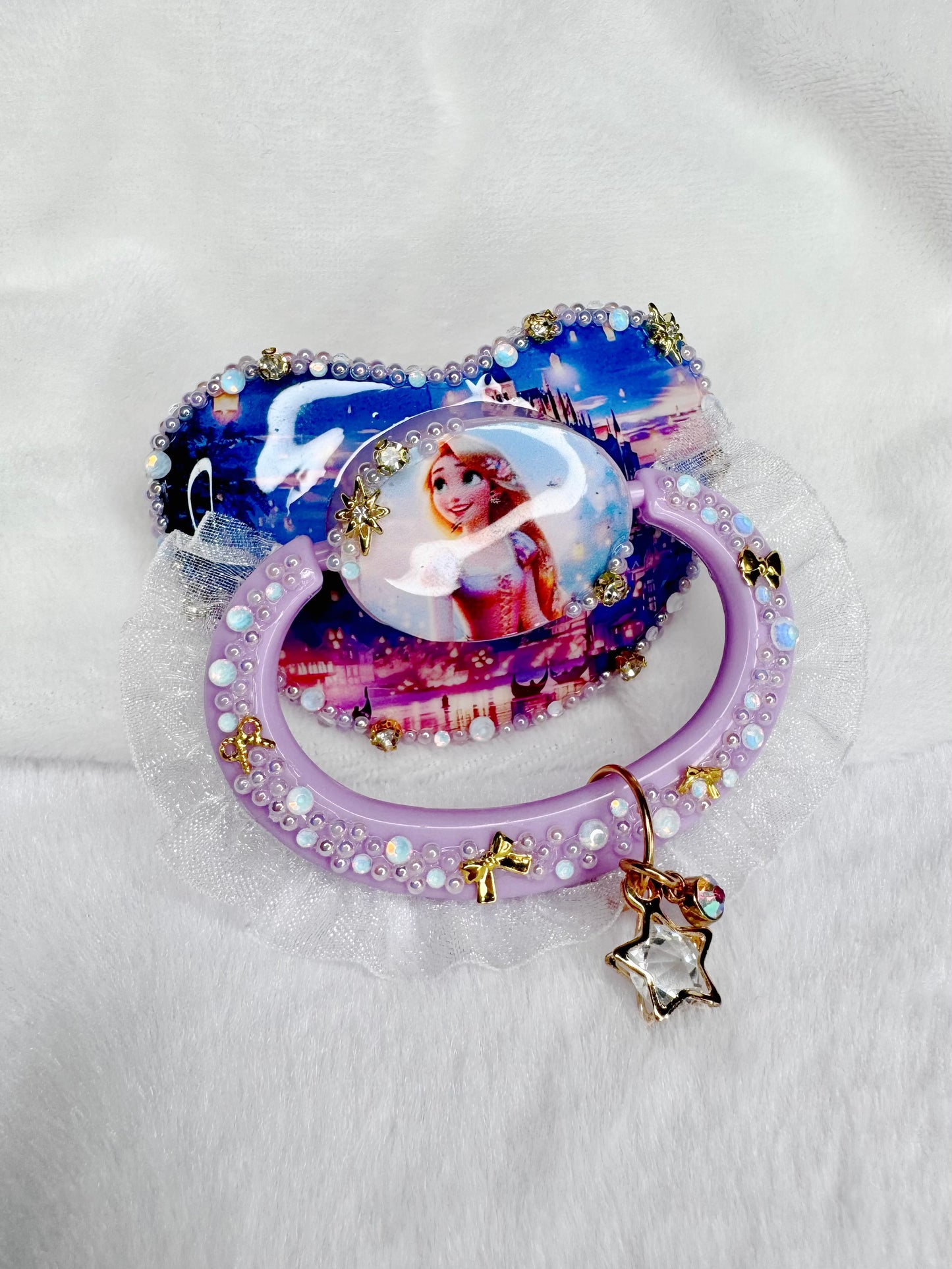 Rapunzel adult pacifier