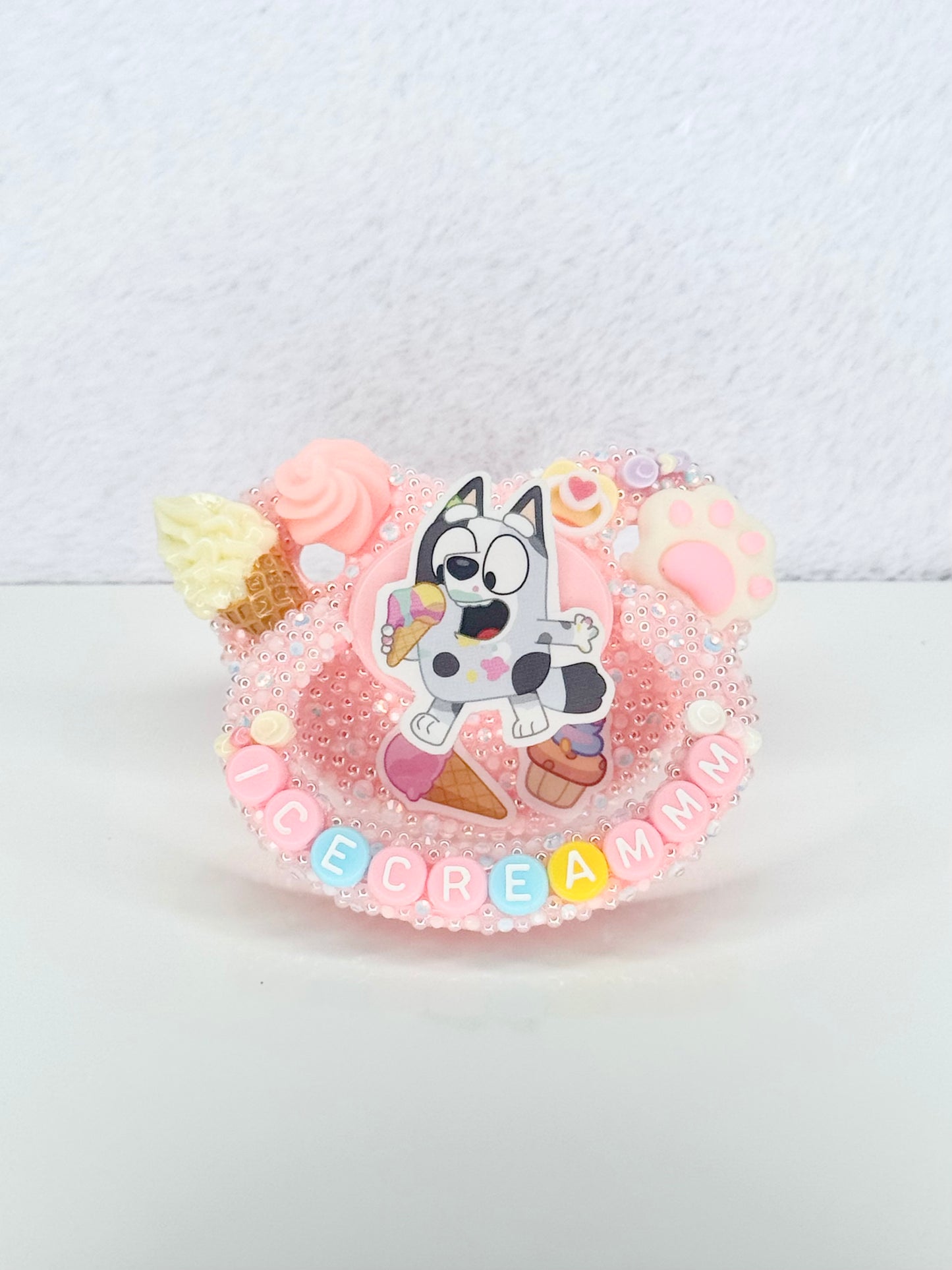 Ice creammm Muffin adult size pacifier