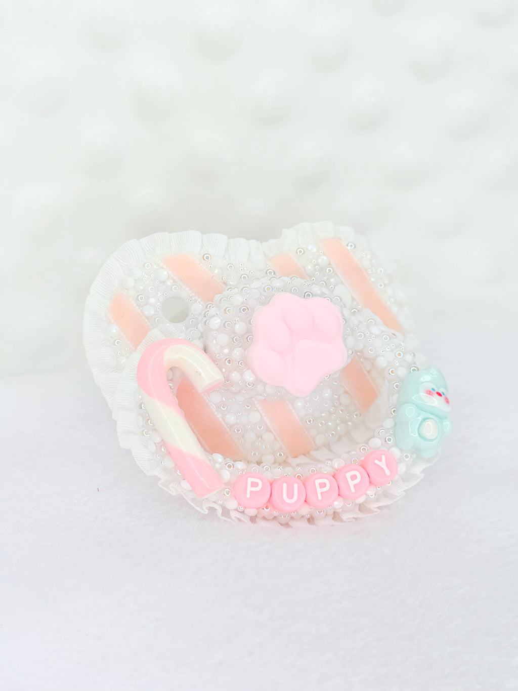 Puppy paws spinning centre adult pacifier