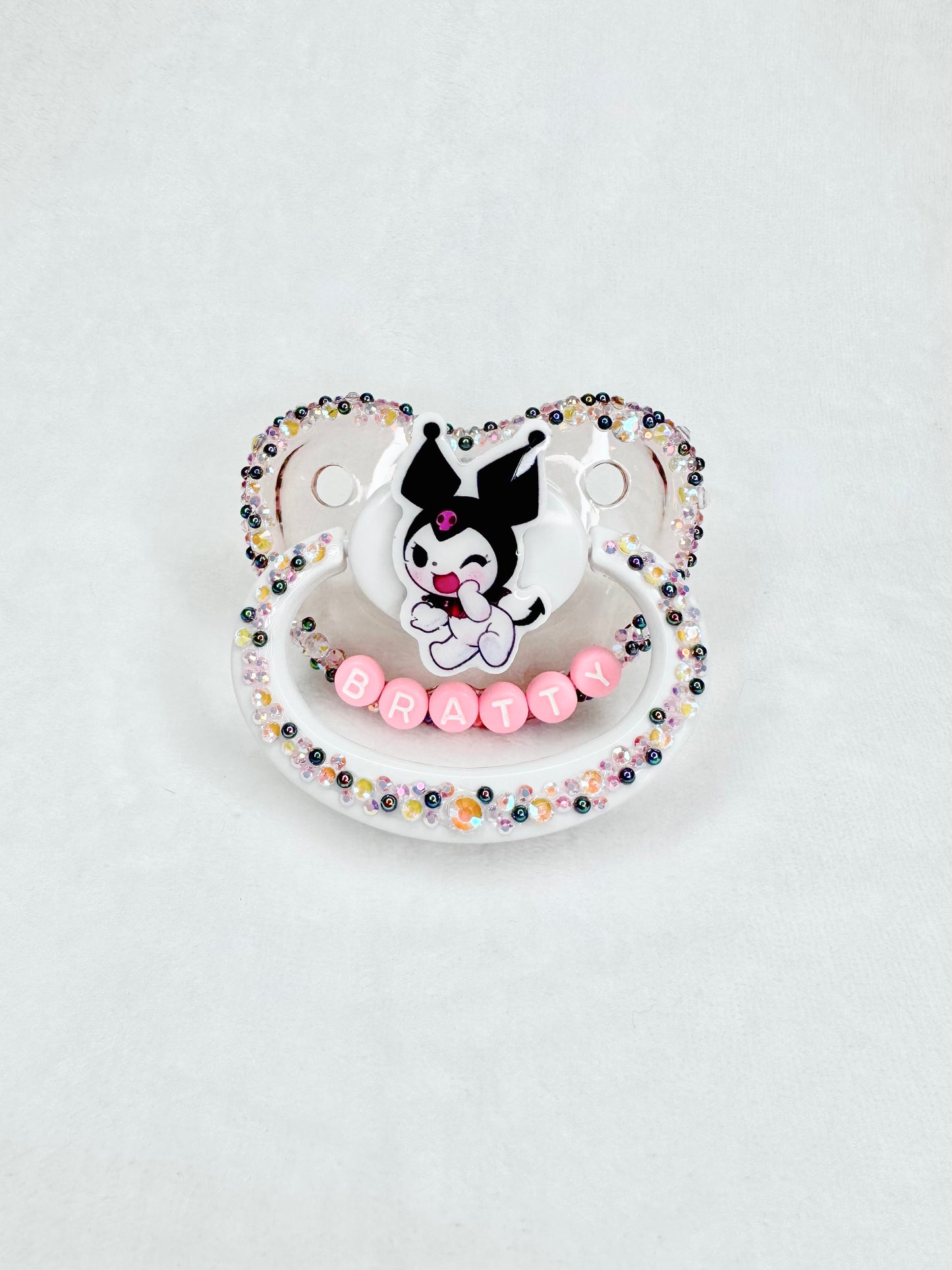 Bratty Kuromi adult pacifier