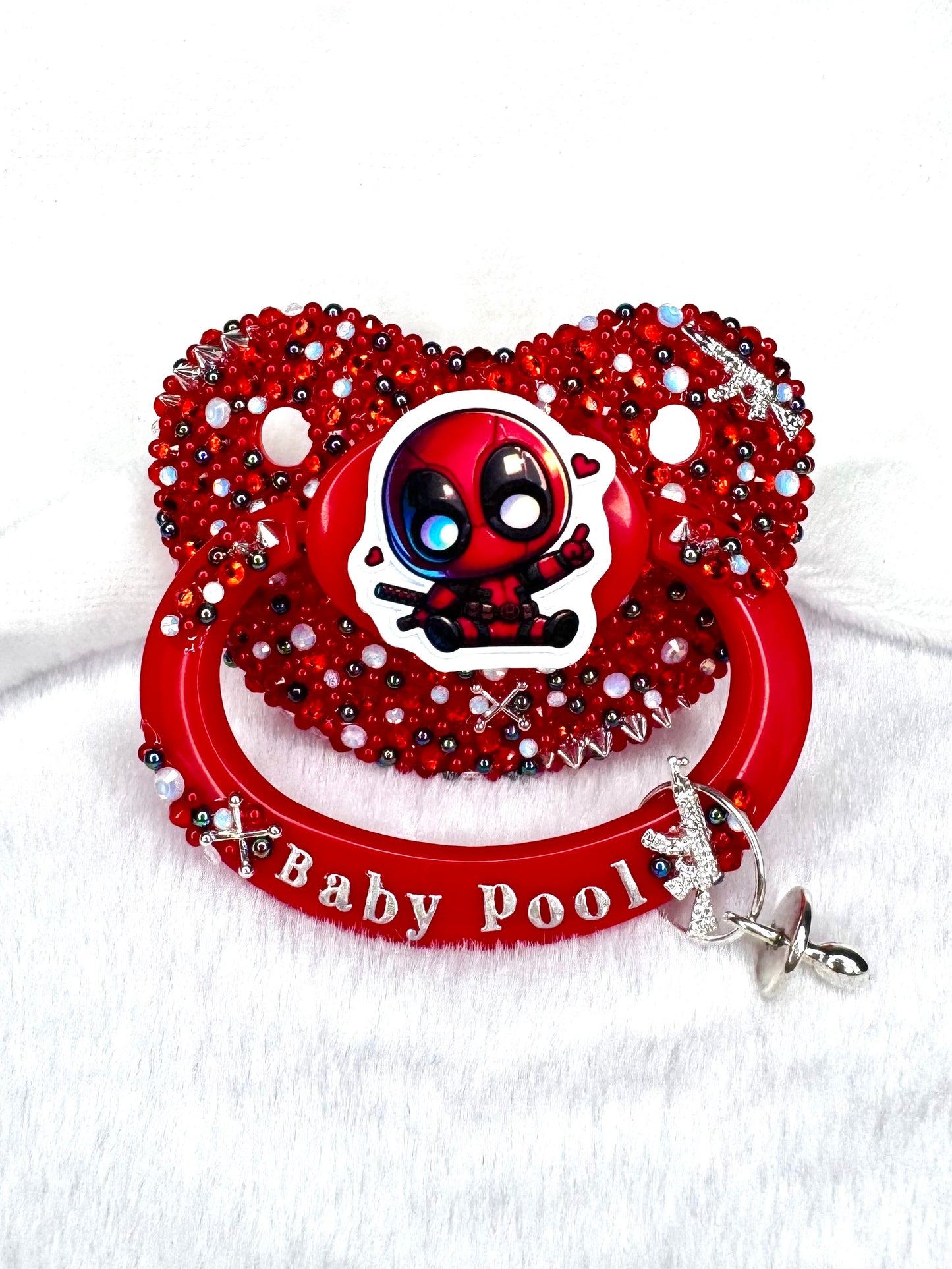 Baby pool adult pacifier