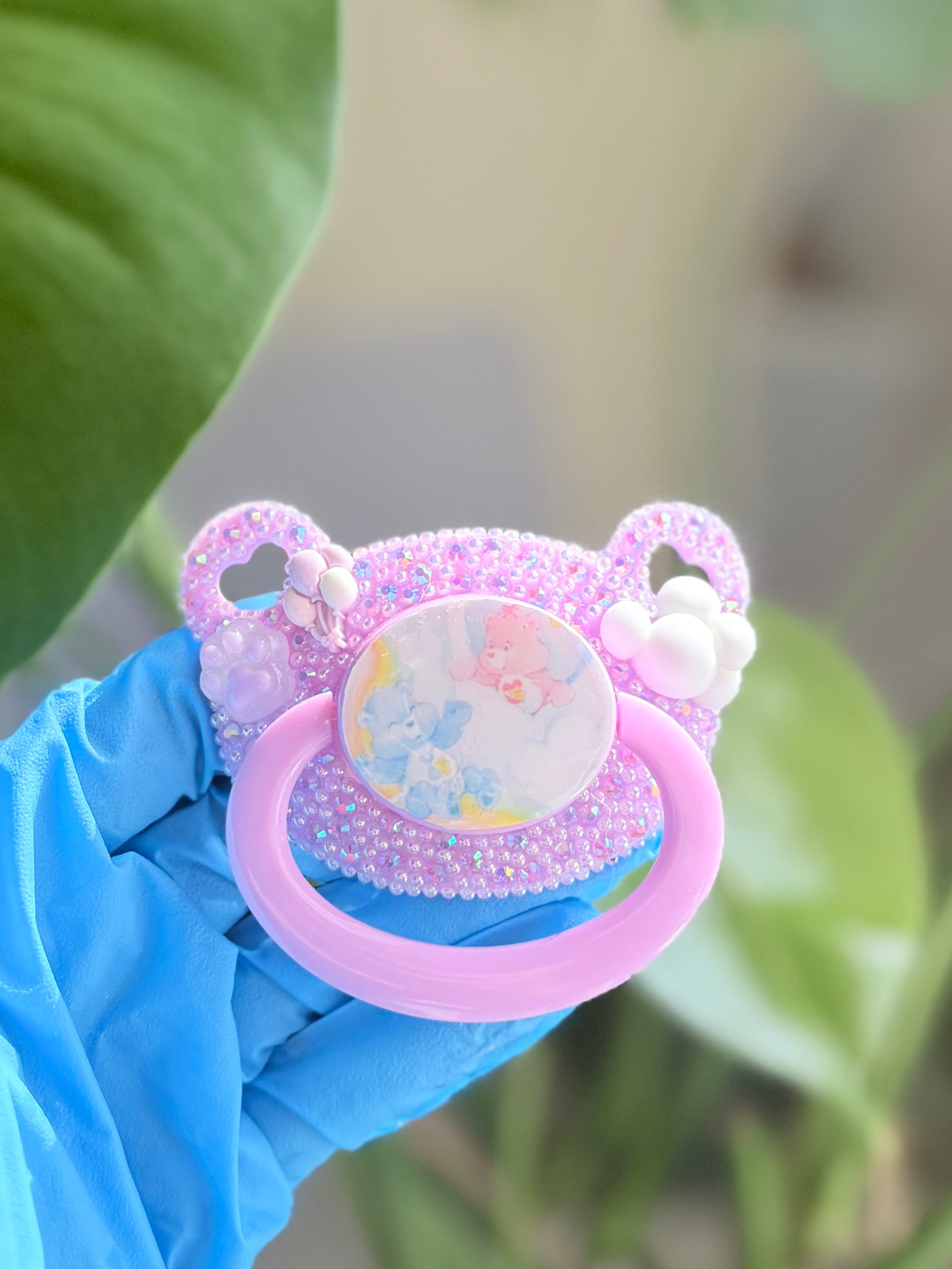 Care Bears shaped adult pacifier