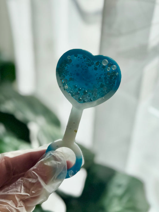 Blue Heart dry shaker mini wand
