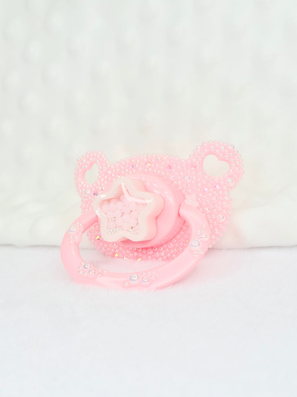 star bear shaker adult bear shaped pacifier