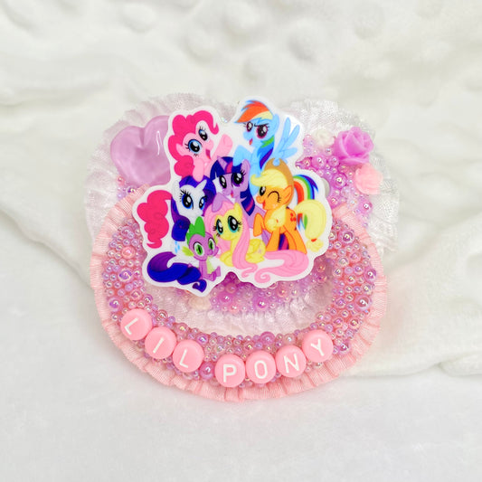 'Lil Pony" MLP - Adult pacifier
