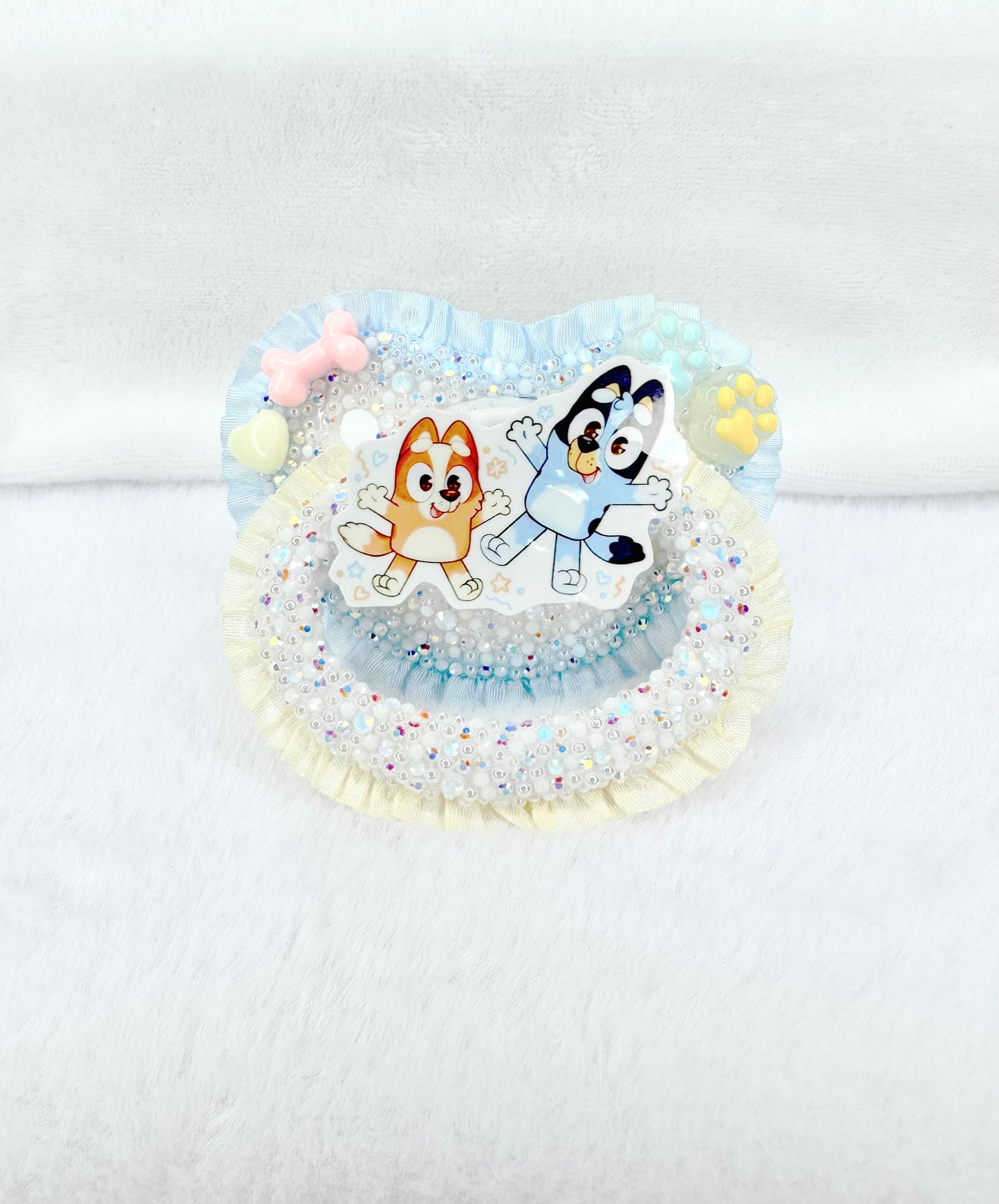 Baby Bluey and Bingo adult pacifier