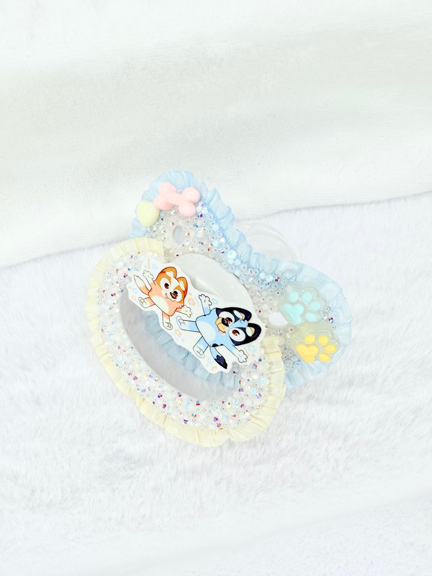 Baby Bluey and Bingo adult pacifier