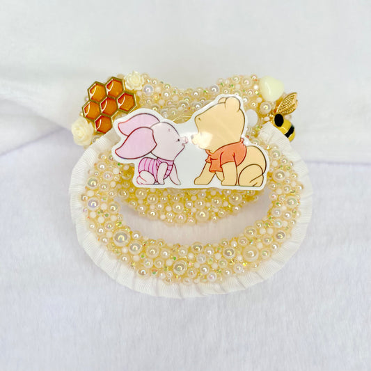 Baby Winnie and piglet - Adult pacifier