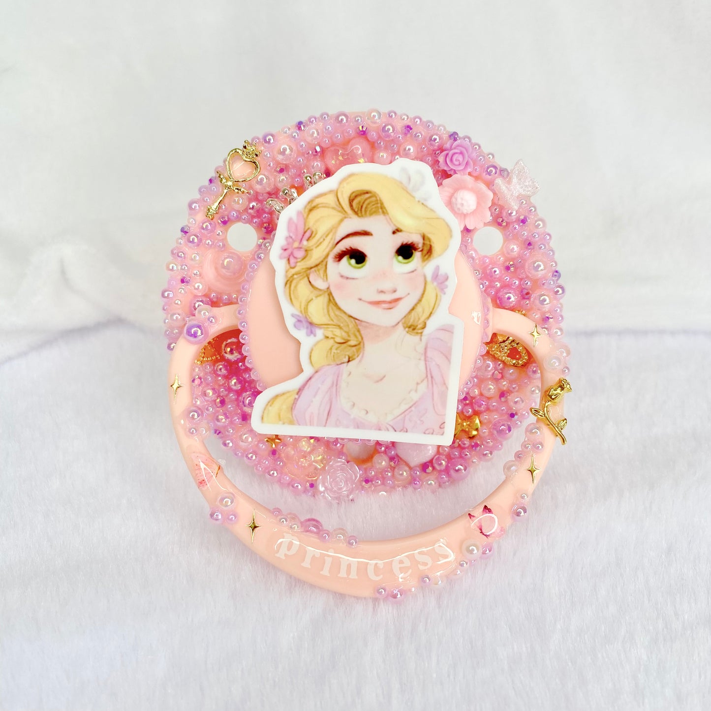 Princess Rapunzel - Round adult pacifier