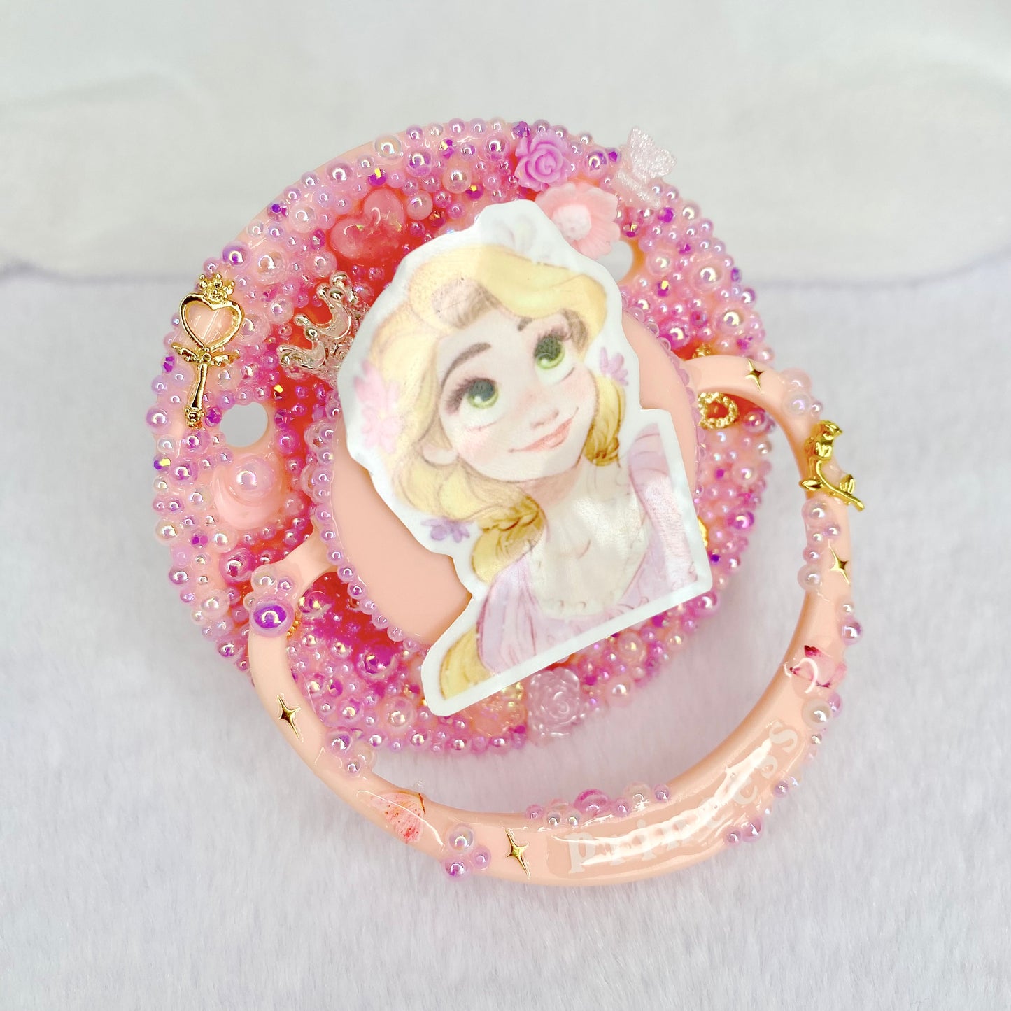 Princess Rapunzel - Round adult pacifier