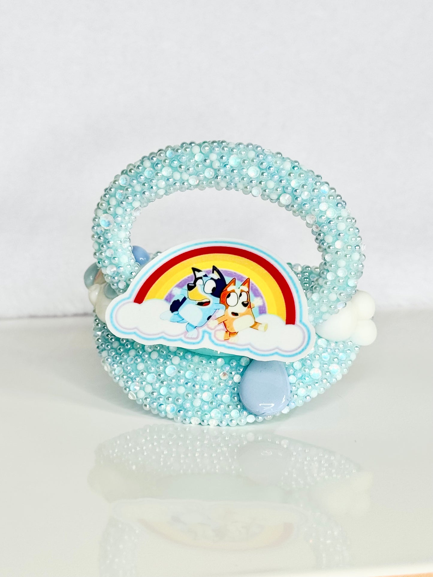 Cloudy Day Bluey adult sized pacifier
