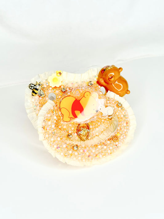 Bear and bunny adult sized full lace pacifier